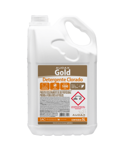 Detergente Concentrado Clorado 5l Gold Audax