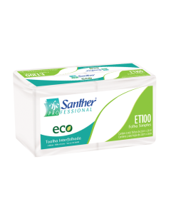 Papel Toalha Interfolhado C/ 2400 Eti00 Eco