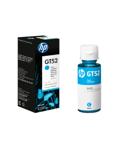 Refil De Tinta Original Hp Gt52 M0h54al Ciano 70ml Hp