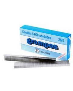 Grampo 26/6 Galv Cx C/5000 Bacchi