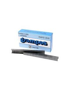 Grampo 26/8 Galv Cx C/5000 Bacchi