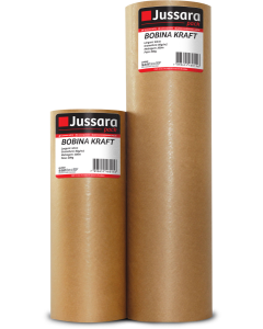 Bobina De Papel Kraft Puro 120cm 80g C/ 200m Jussara