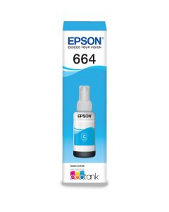 Refil Tinta Epson Orig. T664220al 70ml Ciano