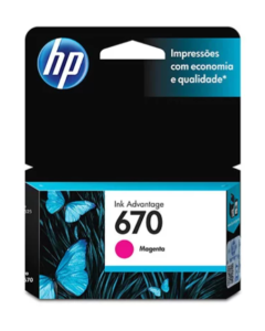 Cartucho Original Hp670 Cz115ab Magenta Hp