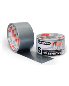 Fita Adesiva Silver Tape 48mm X 50m Adelbras
