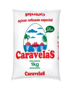Açúcar Refinado 1kg Caravelas