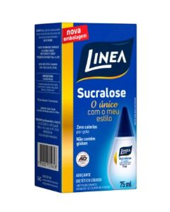 Adoçante Líquido Sucralose 75ml Linea