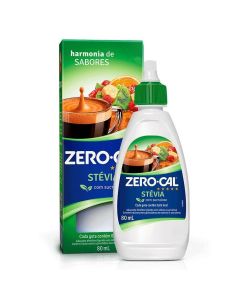 Adoçante Líquido Stevia 80ml Zero Cal