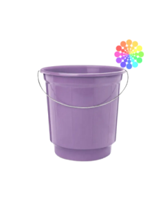 Balde Plástico 20l C/ Alça Metal (cores Sortidas) Toyplast