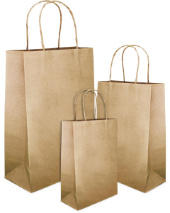 Sacola Kraft M 26x12,5x36 3007 C/ 50 Jussara 