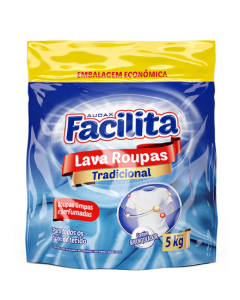 Sabão Em Pó 5kg Facilita Audax