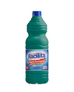 Água Sanitária C/ 2,5% De Cloro Ativo 1l Facilita Audax