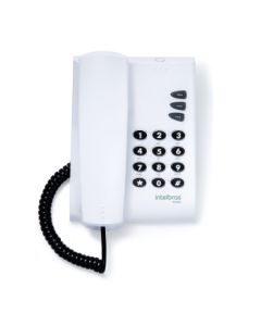 Telefone Pleno C/ Fio Cinza Ártico Intelbras
