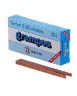 Grampo 26/6 Cobreado Cx C/5000 Bacchi
