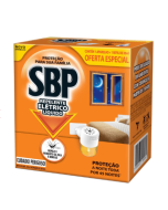 Inseticida Elétrico 45 Noites Aparelho + Refil 35ml Sbp